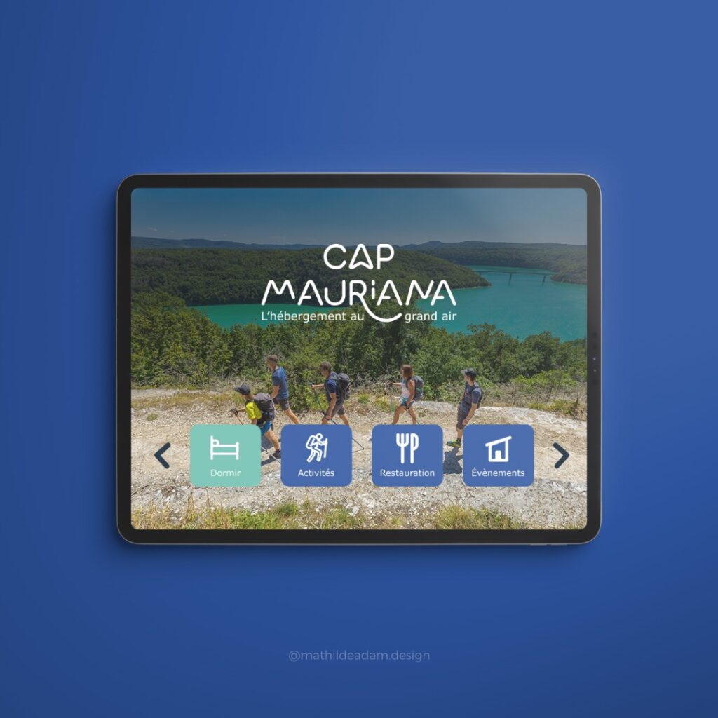 Site web - Cap Mauriana